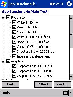 Spb benchmark 1.6 